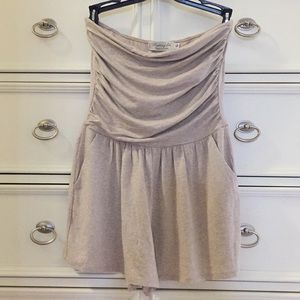 PRE-LOVED Fighting Eel tube romper in oatmeal